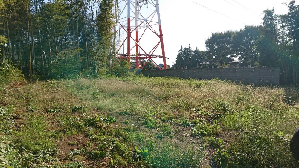 秋の草刈り作業