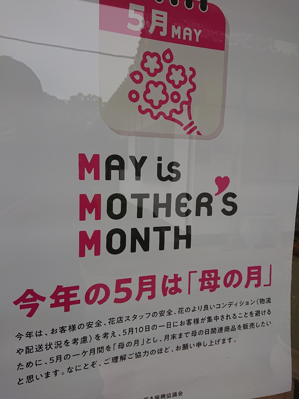 今年の5月は母の月